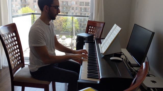 J. S. Bach Two Part Invention in C Major BWV 772 no 1 смотреть онлайн