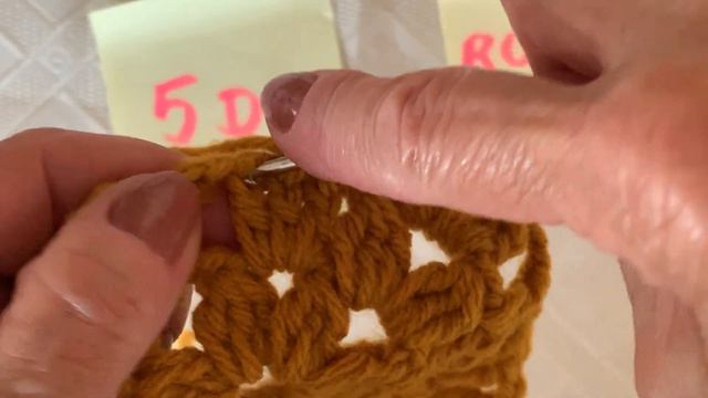Crocheted Granny Square, quick and easy Бабушкин Квадрат, очень легко и красиво смотреть онлайн