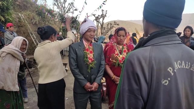 Mr. Bhumi uncle's wedding #DAY_2 | marriage system in village | Samita | Kedar | Rural Nepal смотреть онлайн