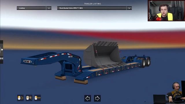 Hauling Volvo Construction Equipment with SCS Software! ?? смотреть онлайн