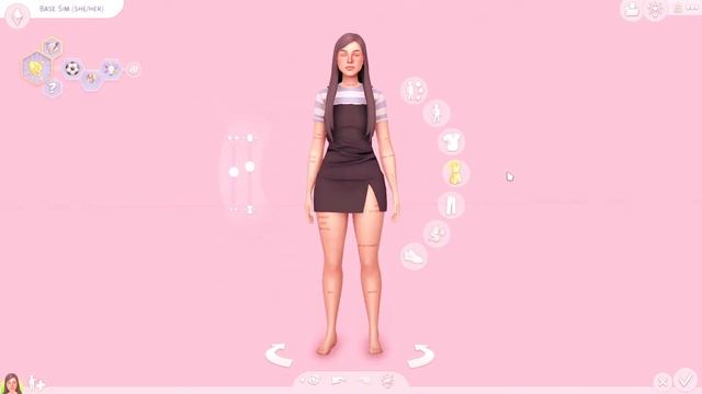 billie gold ? - elaina's base sim - the sims 4 create a sim - sim + cc links смотреть онлайн