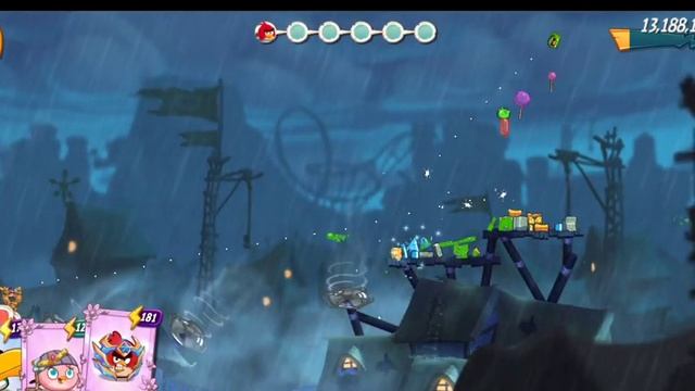 Angry Bird 2 | Gameplay Daily Challenge Bom's Blast (2022-08-06)Hard Game King Pig Panic смотреть онлайн