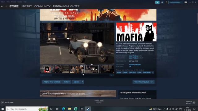 How To Get Free Mafia Game On Steam 😱 | Mafia 1 Free On Steam | Free Games On Steam 2022 смотреть онлайн