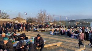 Ифтар в селе Чиркей