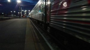 ЭП2К-276 с поездом 148 Астрахань-Нижневартовск прибывает на ст. Тюмень