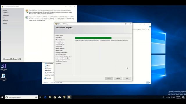 Automation Anywhere Express Installation 11.3 (Part 1: SQL Server Install) смотреть онлайн