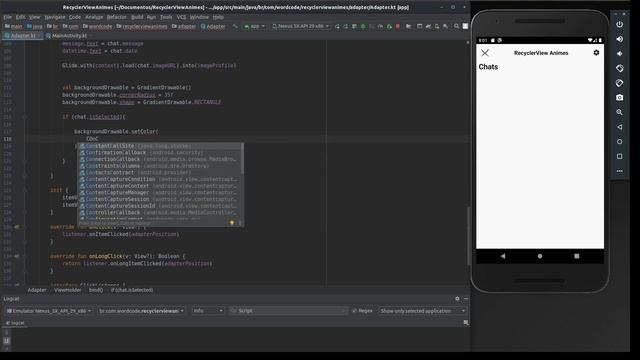 RecyclerView Animes - Android (Kotlin) 06 Final смотреть онлайн