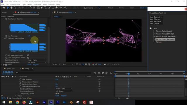 After Effect Tutorial | Plexus AE Tutorial смотреть онлайн