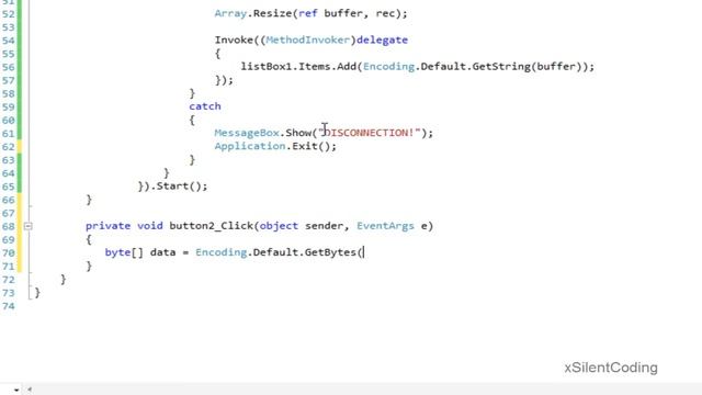 C# Socket Basics - Handling Disconnection смотреть онлайн