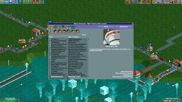 Cheating with Open RollerCoaster Tycoon 2 смотреть онлайн