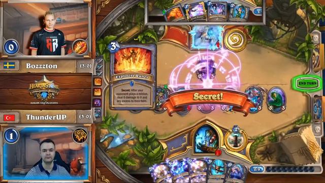 Hearthstone Europe Fall Playoffs: ThunderUP vs Bozzzton 09/01/2018 смотреть онлайн