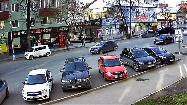 Демо-видео с AHD видеокамеры EL MB1.0(3.6). День смотреть онлайн