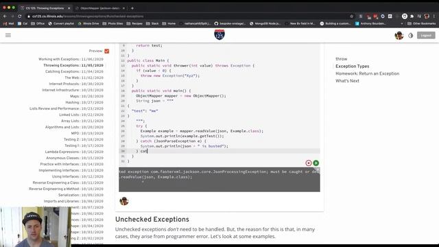 CS 125 Fall 2020: Geoff's Lesson 50 Walkthrough смотреть онлайн