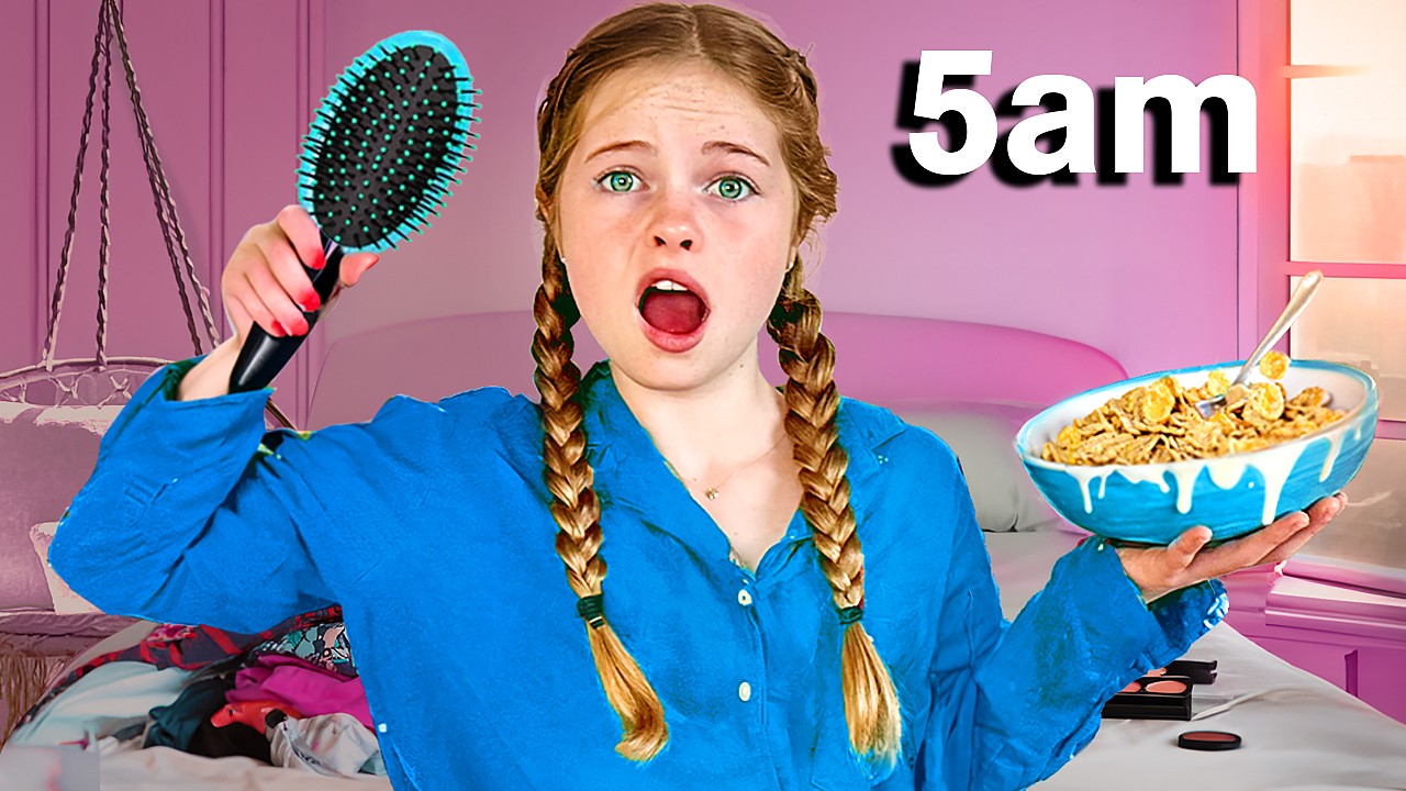 First Day Of School MORNING ROUTINE смотреть онлайн