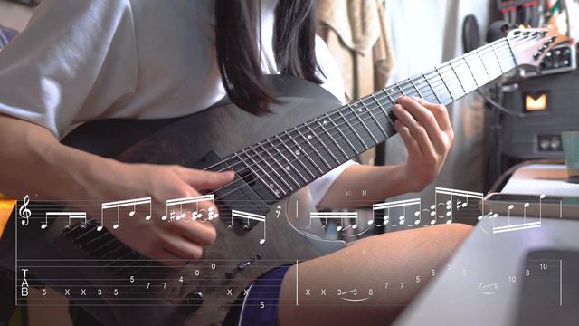 Thumping warmup licks /with Abasi Guitar смотреть онлайн