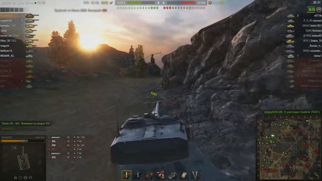 World of Tanks (WoT или Мир Танков) – AMX50B – Карелия (озвучка экипажа Терминатор) смотреть онлайн