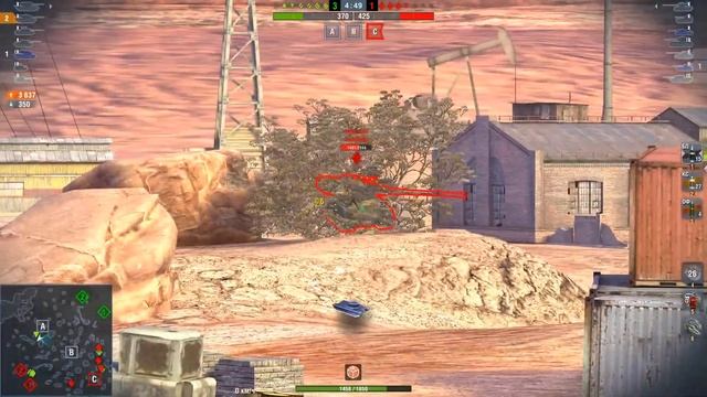 Wot Blitz(Реплей соклановца на Leopard 1 6900 урона) смотреть онлайн