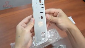 Врезной замок Apecs 35 R с роликовой защелкой. Распаковка