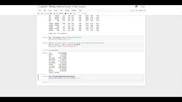 Missing Values with Python смотреть онлайн