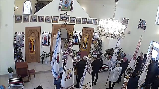 Богослужіння на свято Трьох Святителів у храмі Зіслання Святого Духа УГКЦ смотреть онлайн
