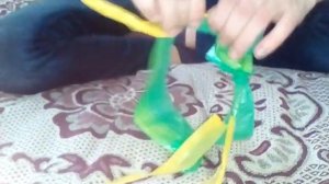 Бантик из мусорного пакета