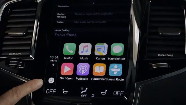 Apple Car Play Volvo XC90 - SchwedenGarage erklärt смотреть онлайн