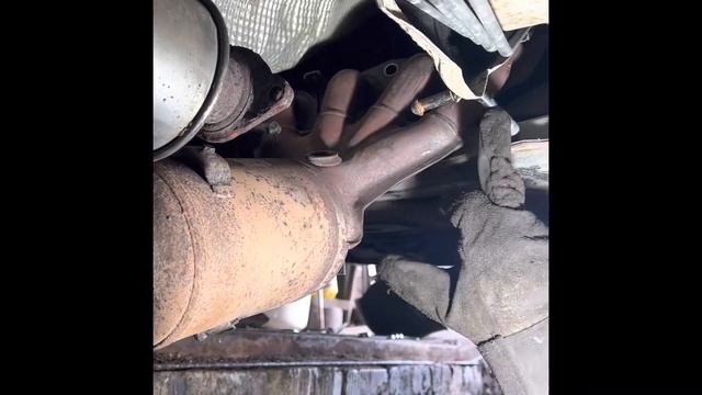 Замена гофры Форд фокус C-Max без снятия с машины! смотреть онлайн