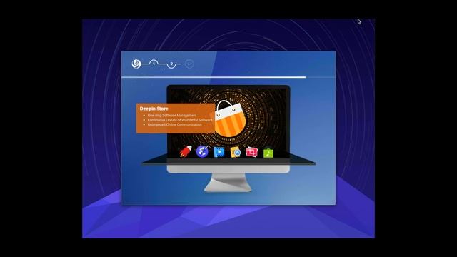 Установка Deepin 15.3 [create a new partition] смотреть онлайн