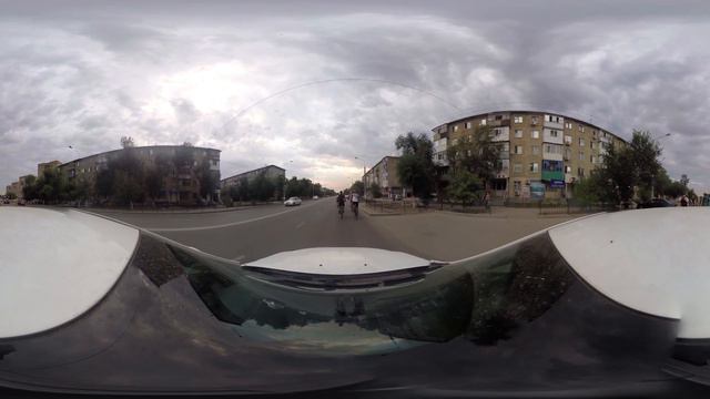 "Критическая масса" в Актобе. Велозабег - съемка видео 360 градусов. смотреть онлайн