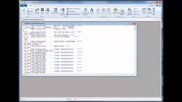 SURFCAM Evo: Basic post processor editing with the Code Wizard