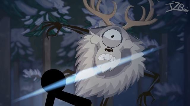 Stickman vs Deerclops - Terraria Animation смотреть онлайн