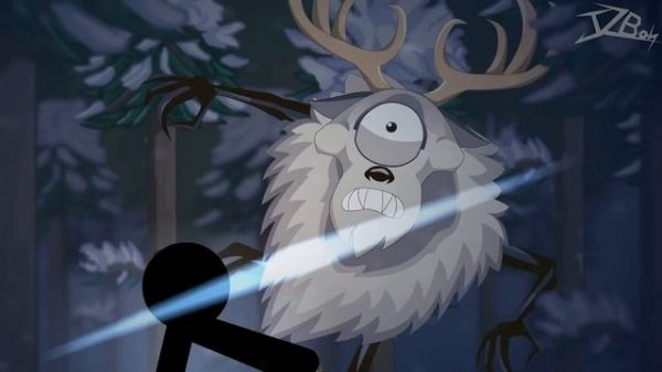 Stickman vs Deerclops - Terraria Animation