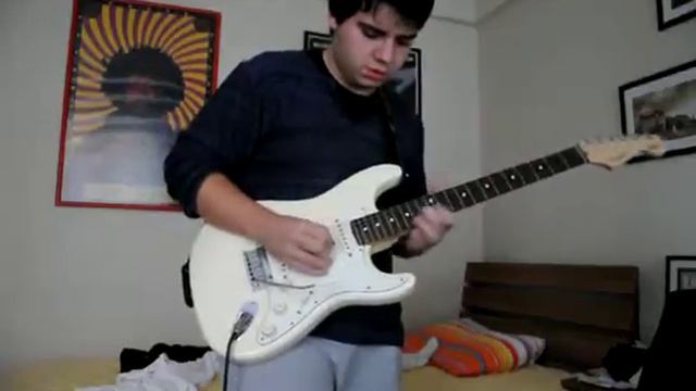 Blues Jam on a Slow Groove with Jeff Beck Stratocaster and Blues Junior Amp смотреть онлайн