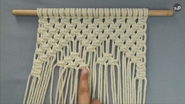 DIY Macrame Pluffy Heart Wall Hanging | Macrame Wall Hanging Tutorial смотреть онлайн