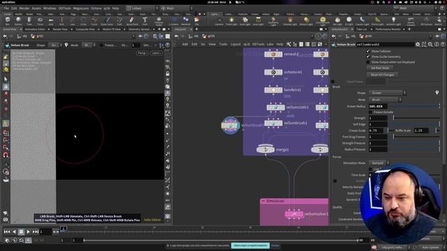 Como criar forças de cloth dentro do Houdini | Houdini para Iniciantes смотреть онлайн