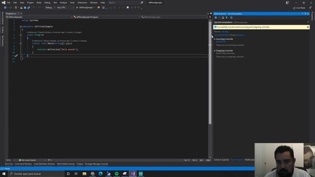 Git Flow con Azure Repos y Visual Studio смотреть онлайн