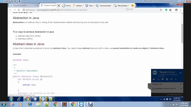 Difference between abstract class and Interface in Java смотреть онлайн