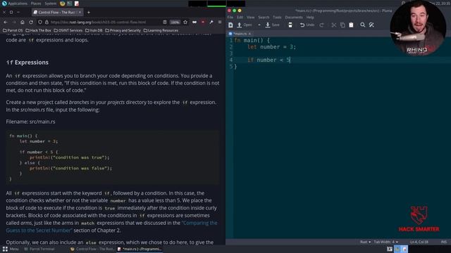 Learn Rust Programming [Day 3] - LIVE! смотреть онлайн