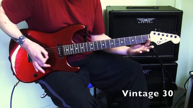 Celestion Vintage 30 vs Greenback смотреть онлайн