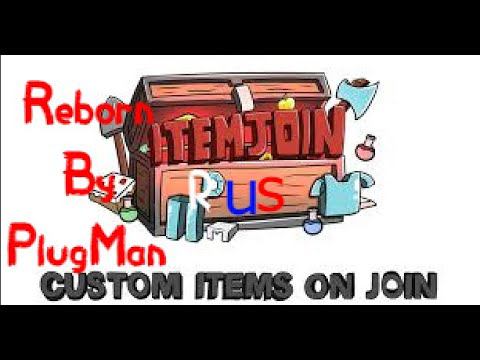 Обзор и настройка плагина ItemJoin смотреть онлайн
