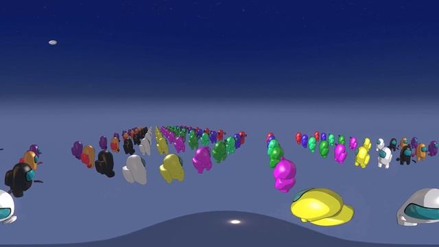 AMONG US | 360 vr, 99 impostors, coffin dance - ANIMATION PARODY смотреть онлайн
