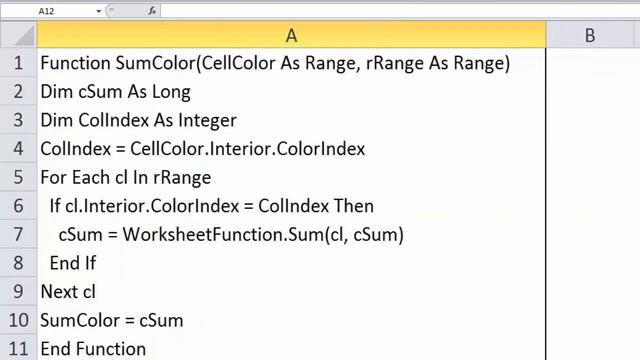 How to Sum cells Based on Background Color in Excel│एक्सेल में सम करे बैकग्रॉउंड कलर से смотреть онлайн