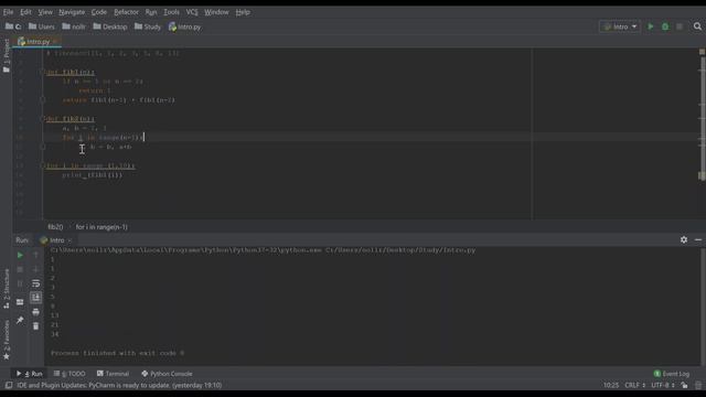 Fibonacci Folge in Python erstellen / 3 Wege смотреть онлайн