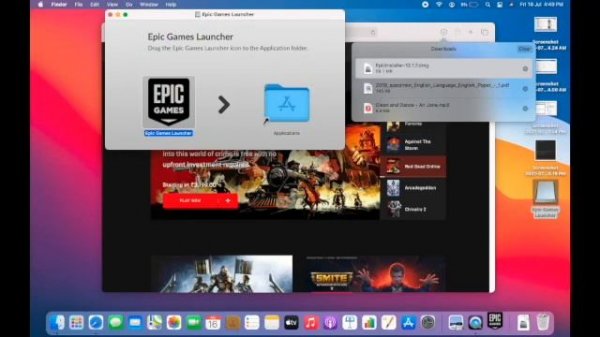 How to download epic games launcher on Mac/PC