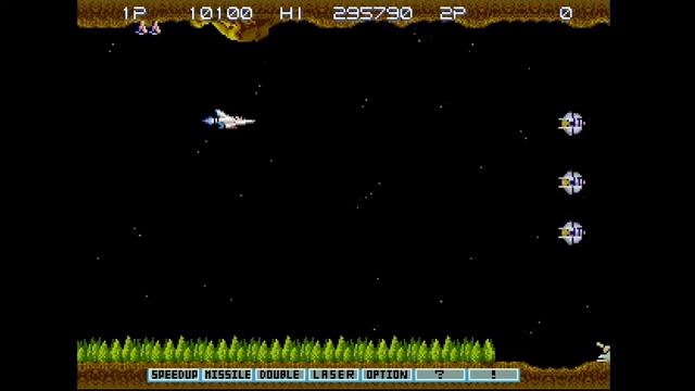 Gradius III (Arcade/PS2) Hidden Bonus Stage 1: Gradius смотреть онлайн