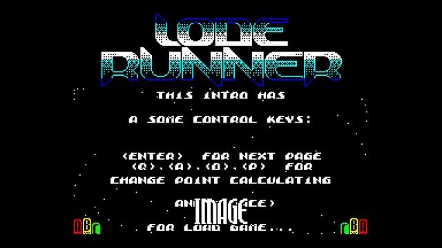 Lode Runner Crack Intro-Image Crew [#zx spectrum] смотреть онлайн