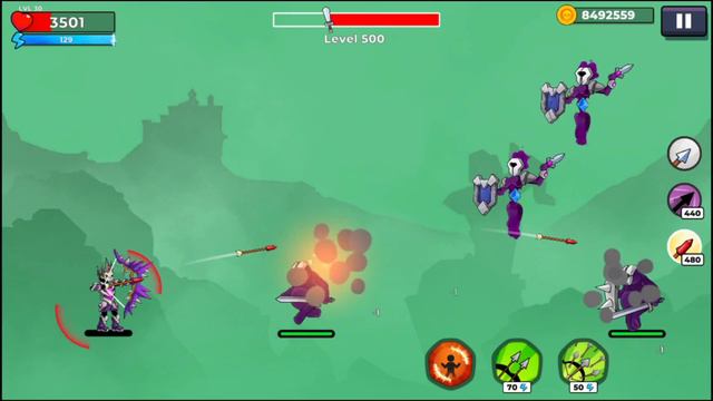 The Archers 2 Level 500 Boss!!! | Hidden Weapons & Armor смотреть онлайн