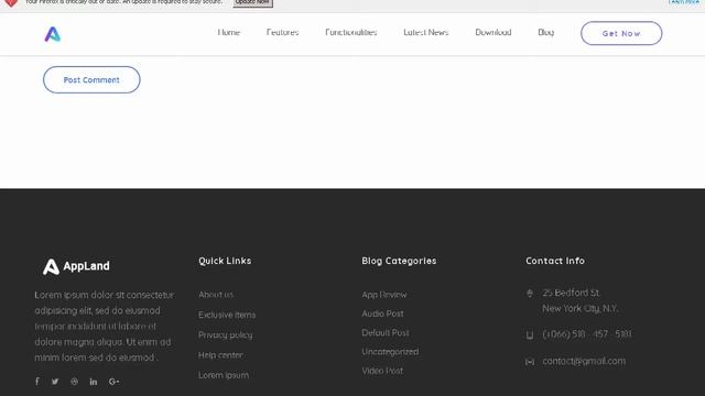 Appland - Creative App Landing WordPress Theme | Themeforest Templates смотреть онлайн
