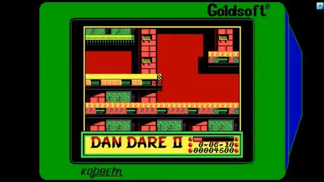Корвет ПК8010 / ПК8020, игра Dan Dare II (Corvette PC8010 / PC8020, Dan Dare II) смотреть онлайн