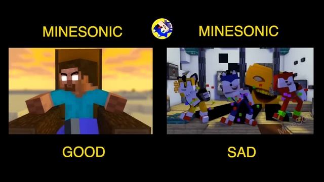FNF Corrupted “SLICED” But Everyone Sings It | Good Ending VS Sad Ending (Minecraft Animation) смотреть онлайн